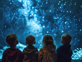 Planetarium Show for Kids - obrazy, fototapety, plakaty