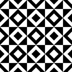 Diamonds, rhombuses, triangles seamless pattern. Geometric image. Folk ornament. Ethnic ornate. Tribal wallpaper. Geometrical background. Retro motif backdrop. Ethnical textile print. Abstract vector.
