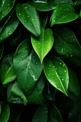 Background nature plant freshness green rain leaves fresh