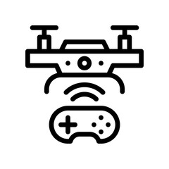 drone line icon