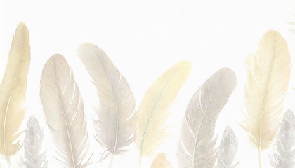feathers beautiful vintage feathers wallpaper for the bedroom watercolour feathers light airy pattern bird feather