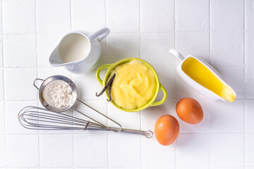 Custard creme, creme anglaise