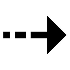 Arrow abstract hand drawn doodle with transparent background