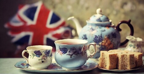 cup of tea and cake