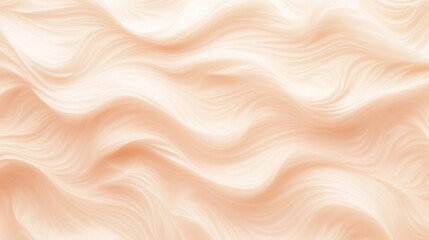 Peach color cream texture. Abstract background. Smeared cream design surface. Skincare product...