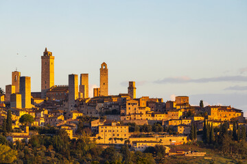 Obraz premium San Gimignano, UNESCO site, Tuscany, Italy