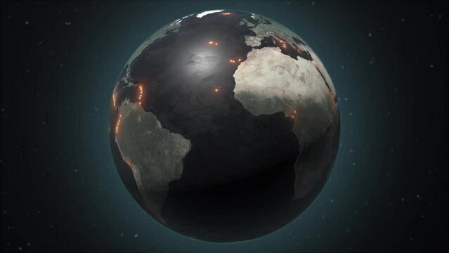 World map of a volcanic eruption is classified as one that meets at least one of the following criteria: caused fatalities, caused moderate damage, with a Volcanic Explosivity Index very high