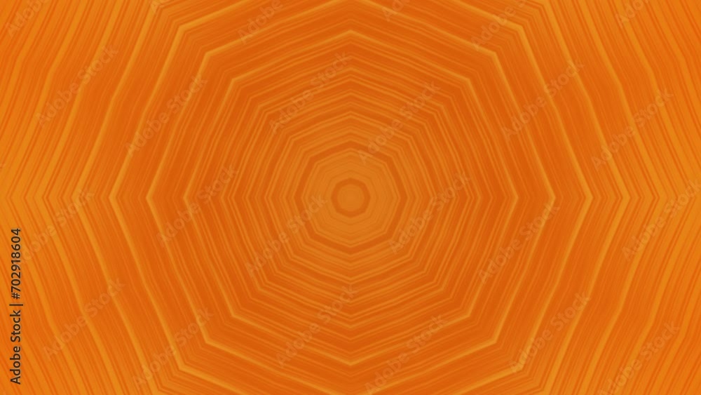 Poster abstract orange motion background. dynamic geometric animated loopable background video with wavy te