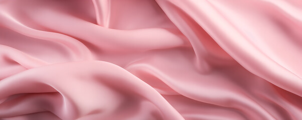 Obraz premium Soft Pastel Pink Velvet Background: Luxurious and Elegant. Embracing Cancer Awareness in Softness