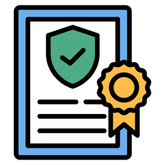 Ssl Certificate Icon Element For Design