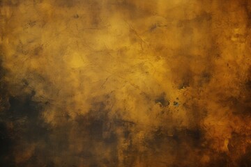 Textured dark goldenrod grunge background - obrazy, fototapety, plakaty