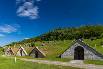 Gombos-hegyi pincesor in Hercegkut, UNESCO site, Great Plain, North Hungary