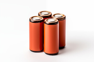 AA double A sized batteries