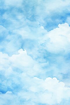 Sky Blue watercolor abstract background