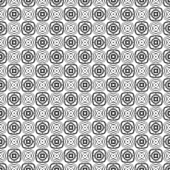 Fototapeta premium Black seamless abstract pattern. Overlay for background and backdrop. Ornamental design. PNG graphic illustration with transparent background.