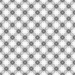 Black seamless abstract pattern. Overlay for background and backdrop. Ornamental design. PNG graphic illustration with transparent background.