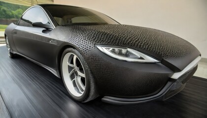 carbon fiber luxury sports car