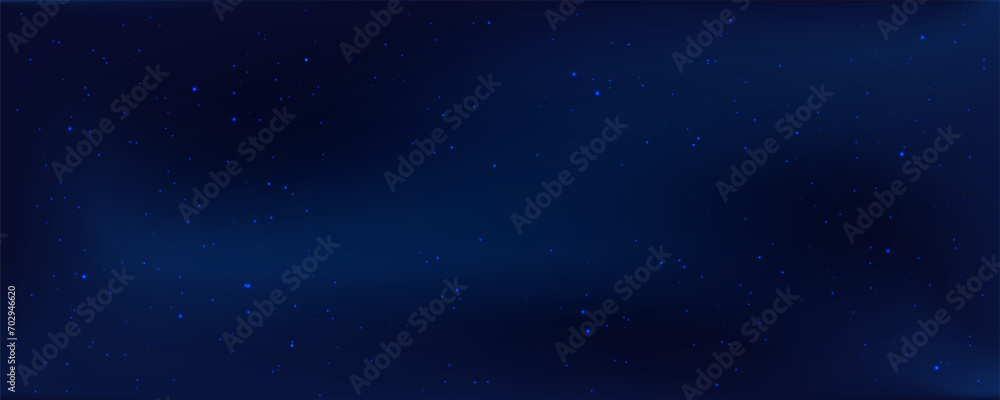 Wall mural concept of web banner. magic color galaxy. horizontal space background with realistic nebula, stardu