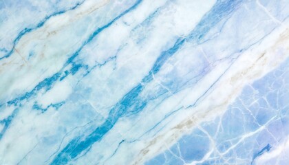 Obraz premium luxury white and blue marble texture wallpaper ai