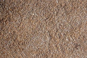 Grainy earth wall texture background detail