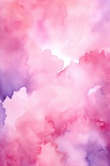 Pink watercolor abstract background