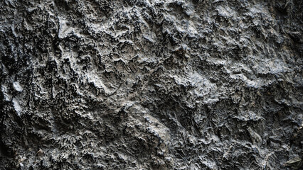 Empty grey grain stone wall on cave for abstract  background and texture. beautiful patterns, space...