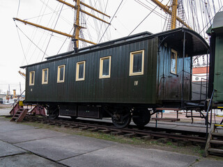 Old Coach of the Hamburg Port Railway