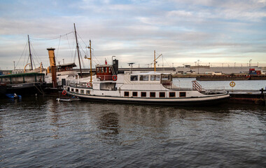 Steamer at Hamburg Port Museum