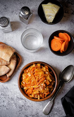 Sauted cabbage in a bowl