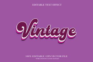 Vintage 3d text effect styles mockup concept Black text