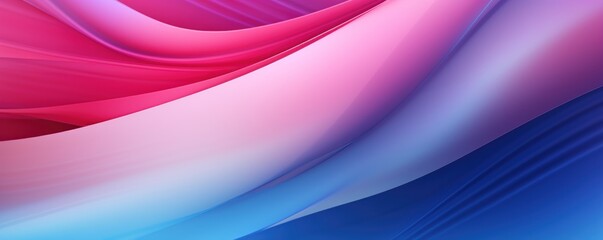Pastel tone fuchsia pink blue gradient defocused abstract photo smooth lines - obrazy, fototapety, plakaty