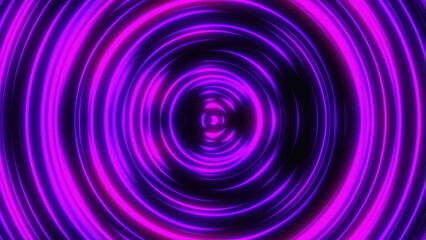 Radial neon background. Computer generated 3d render