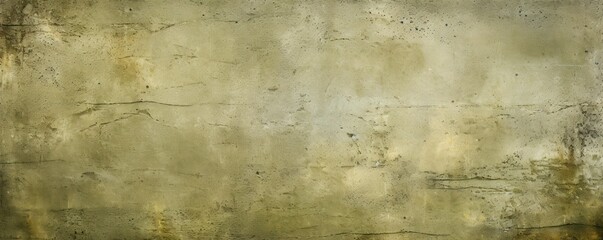 Olive background on cement floor texture 