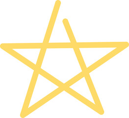 Minimalist Simple Star Element