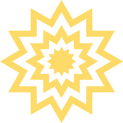 Minimalist Simple Star Element