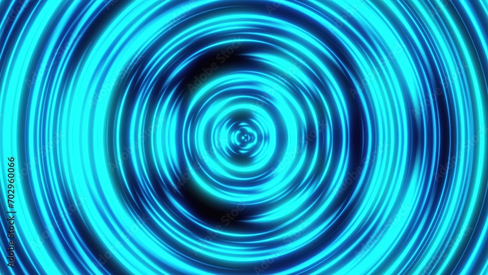 Poster radial neon background. computer generated 3d render