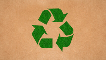 recycle grass icon