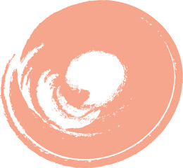 Lined Circle Abstract Doodle