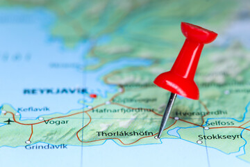 Thorlakshofn, Iceland pin on map