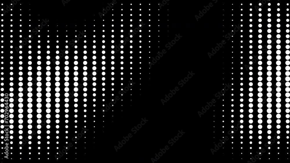 Poster abstract white dots. computer generated 3d render