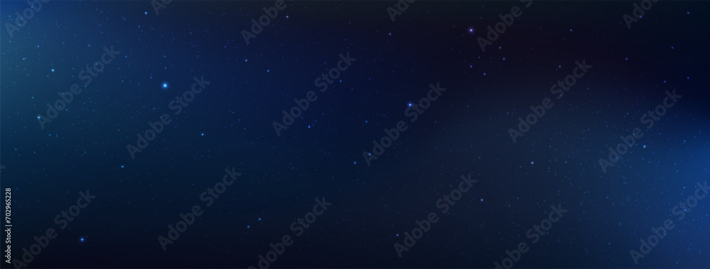 Wall mural space stars background, abstract background, stardust and bright shining stars in universal, vector 
