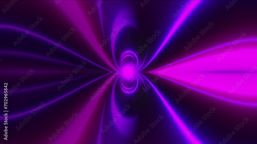 Poster abstract lines tunnel. computer generated 3d render