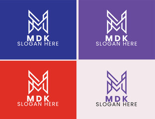 MDK business logo design