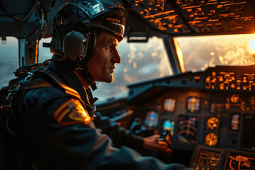 Obraz premium Pilot
