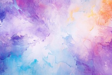 Abstract colorful watercolor for background. Watercolor painting on canvas, Paint textures as a...