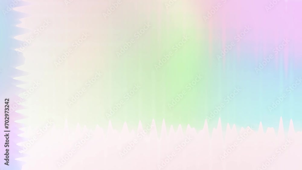 Canvas Prints an abstract wavy multicolored psychedelic gradient motion graphic texture background.