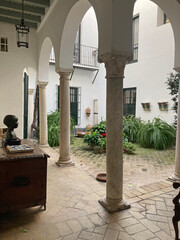 Obraz premium sevilla patio andaluz de casa interior IMG_4771-as24