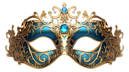 Opera carnival mask cut out