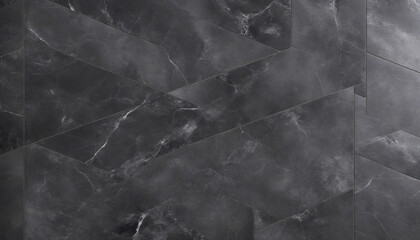 Sleek Polished Gray Stone Tiles / Terrace Slabs with Marble Texture Background