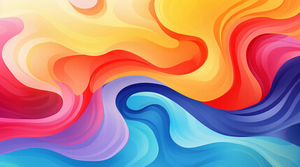 Obraz premium Whirling Psychedelic Colors on a Creative Background a Spectrum of Artistic Flair